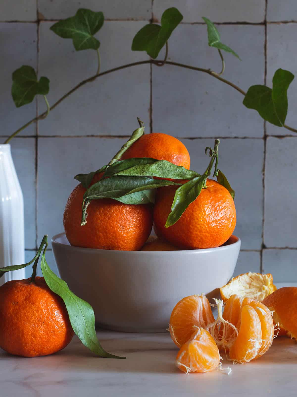 clementine or mandarine orange fruit.