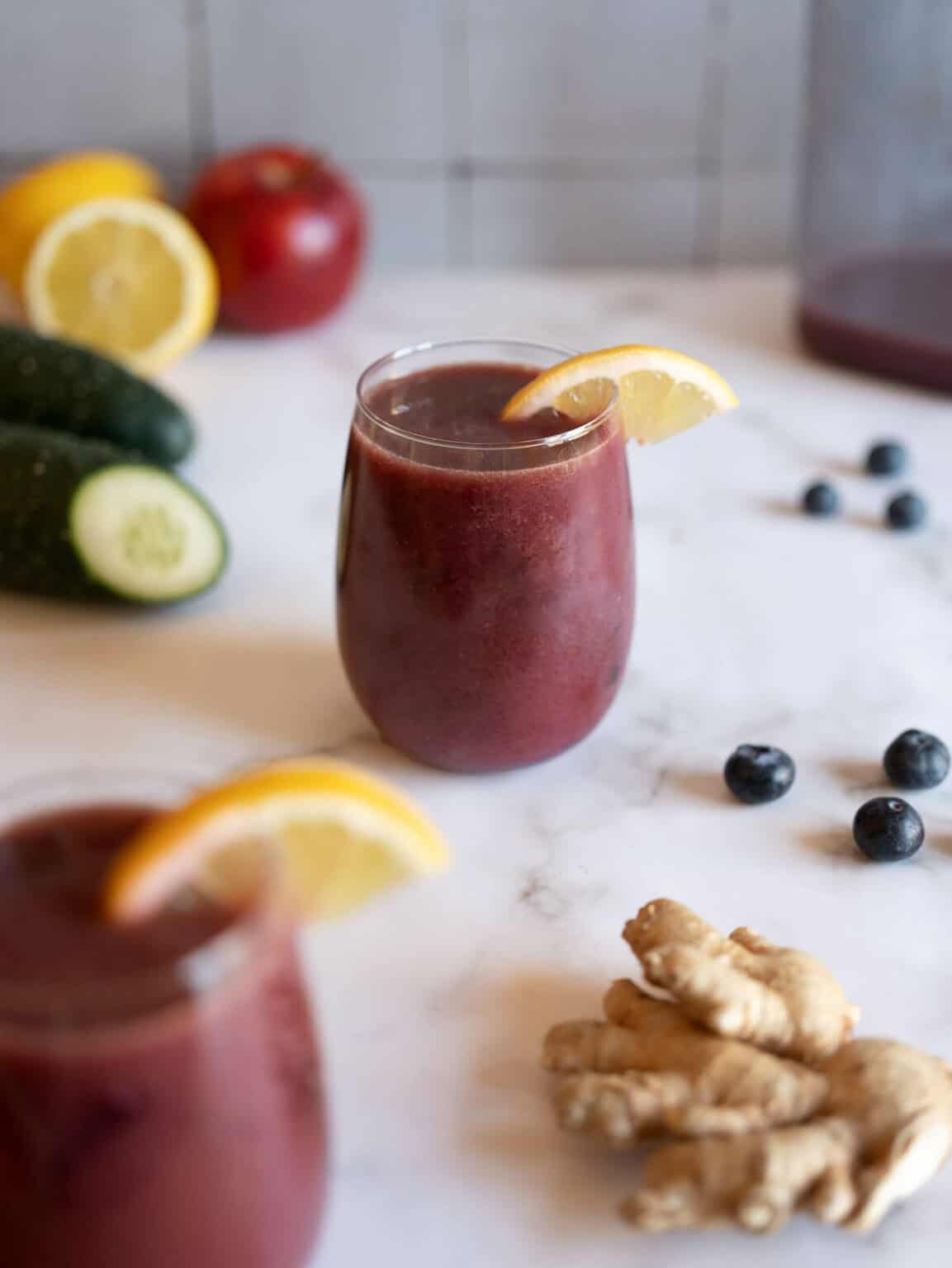 Organic Blueberry Juicer Recipe and Benefits