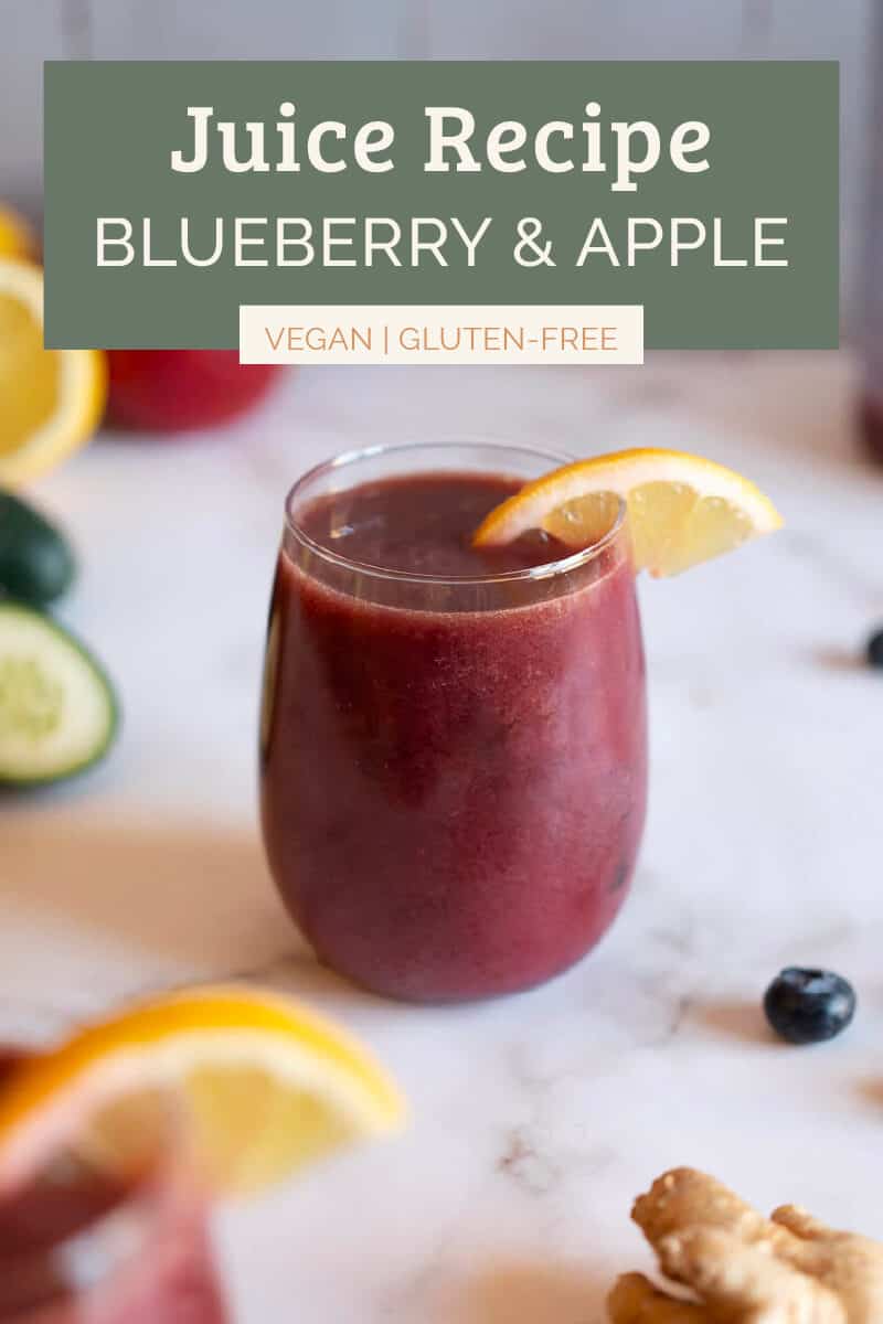 Organic Blueberry Juicer Recipe and Benefits