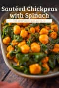 spanish sauteed chickpeas with spinach pin.