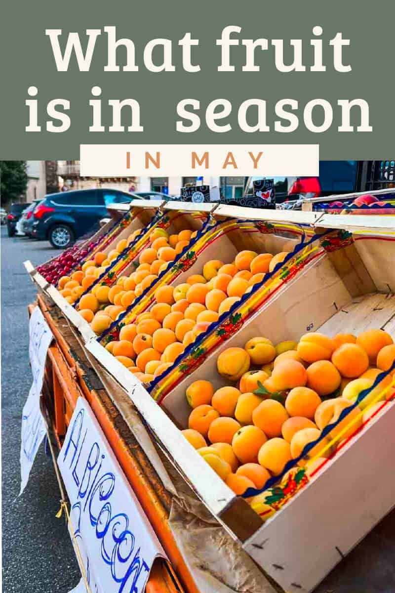 Fruit in season in May. Celebrating Seasonal Fruits