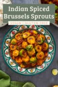 Indian style Brussels sprouts curry pin.
