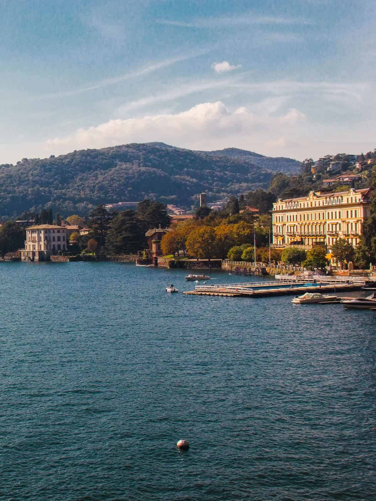 what to do in Como Italy, beautiful Lakefront Villa.