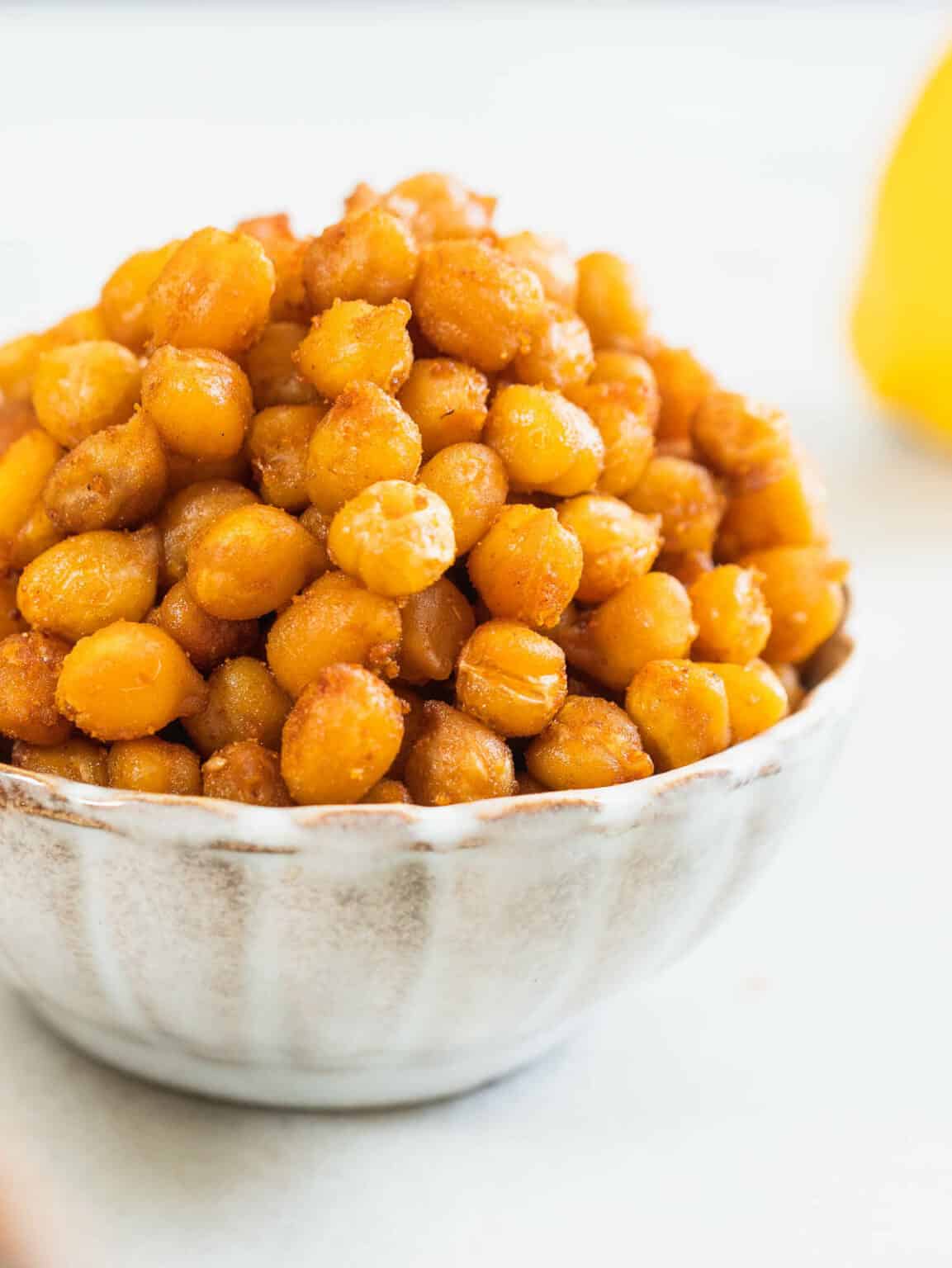 How to Make OvenRoasted Crispy Fried Chickpeas (Air Fryer Method too!)