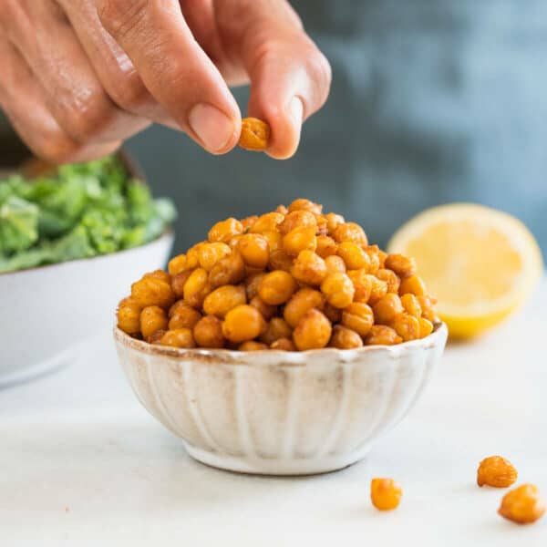 How to Make OvenRoasted Crispy Fried Chickpeas (Air Fryer Method too!)