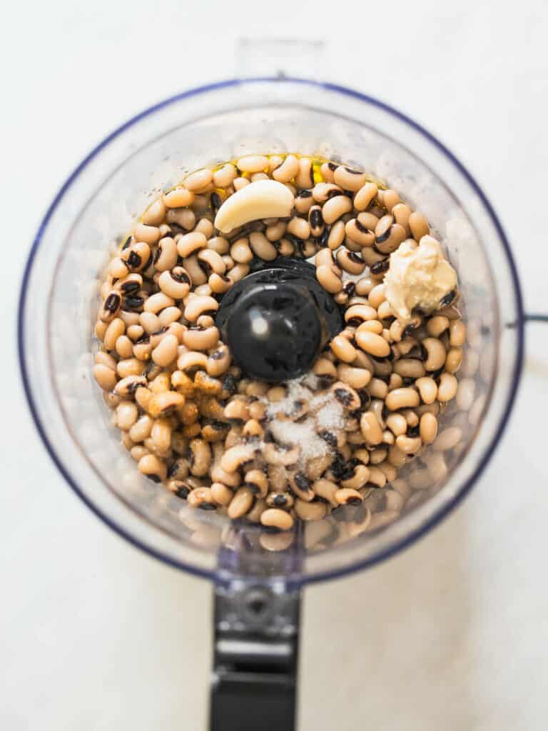 Creamy BlackEyed Peas Hummus
