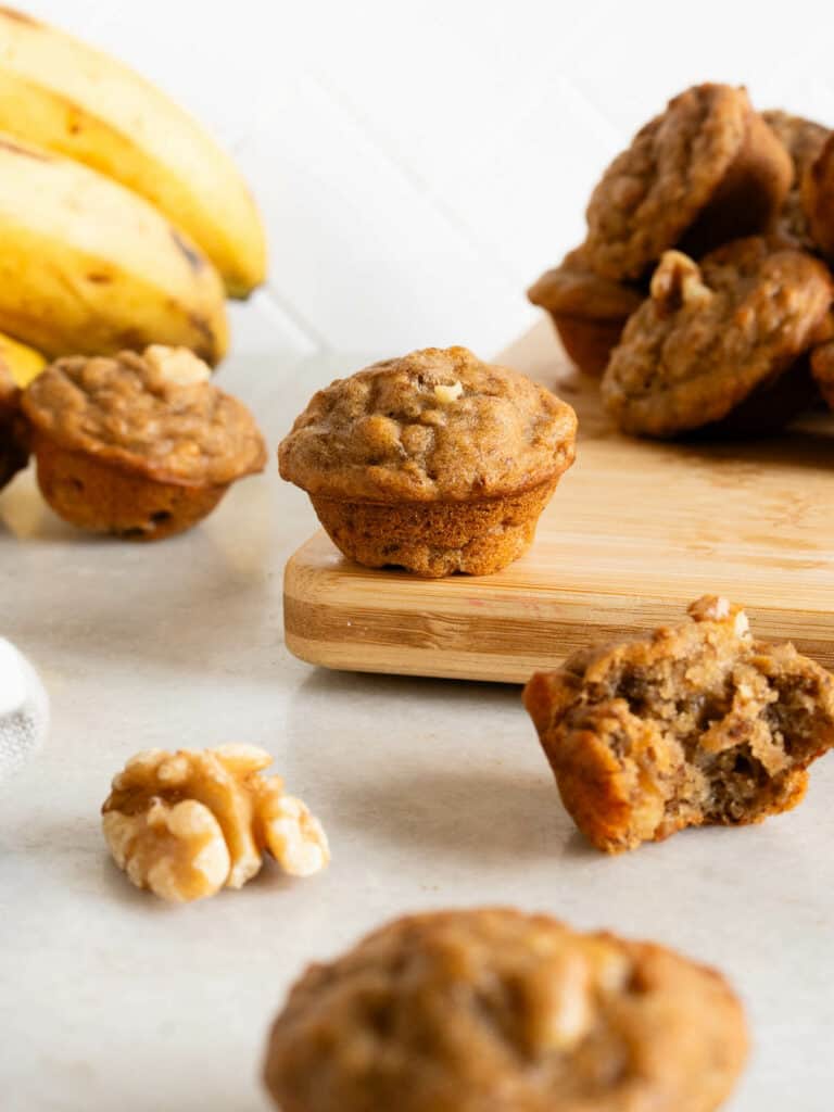 Mini Banana Muffins
