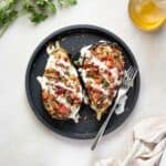 Mediterranean Stuffed Eggplant featured.