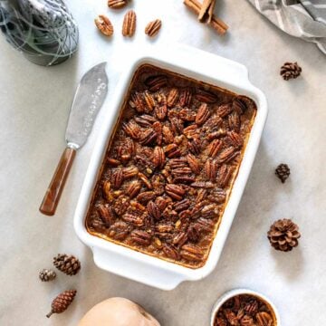 butternut squash casserole featured.