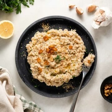 parmesan garlic risotto recipe.