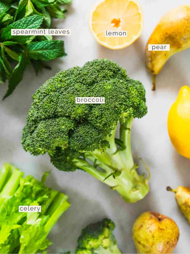 can you juice broccoli food image