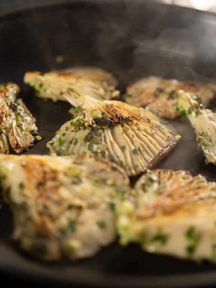 Seared Vegan Oyster Mushroom Recipe