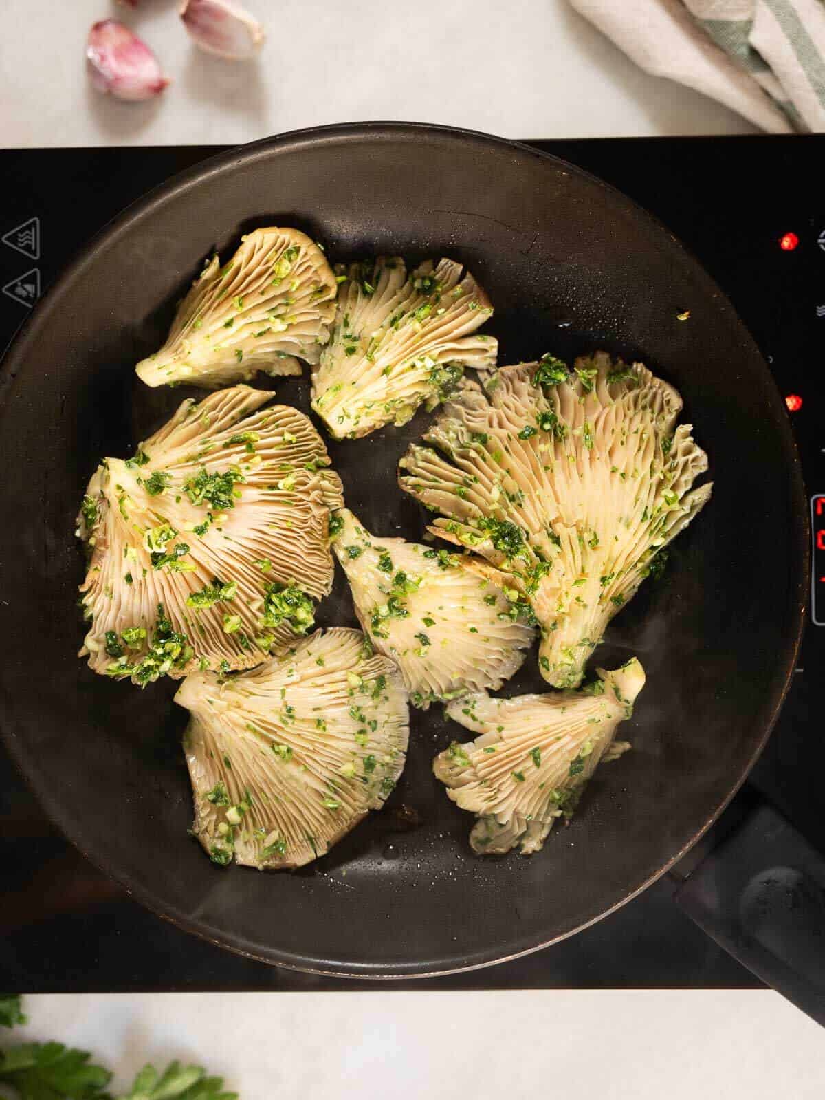 Seared Vegan Oyster Mushroom Recipe