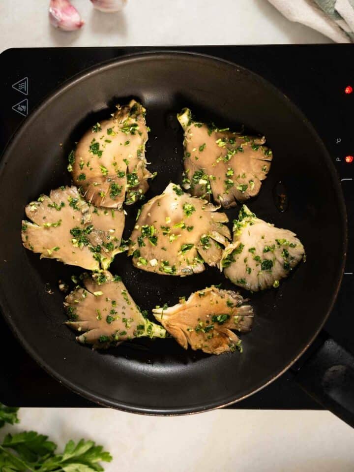 Seared Vegan Oyster Mushroom Recipe