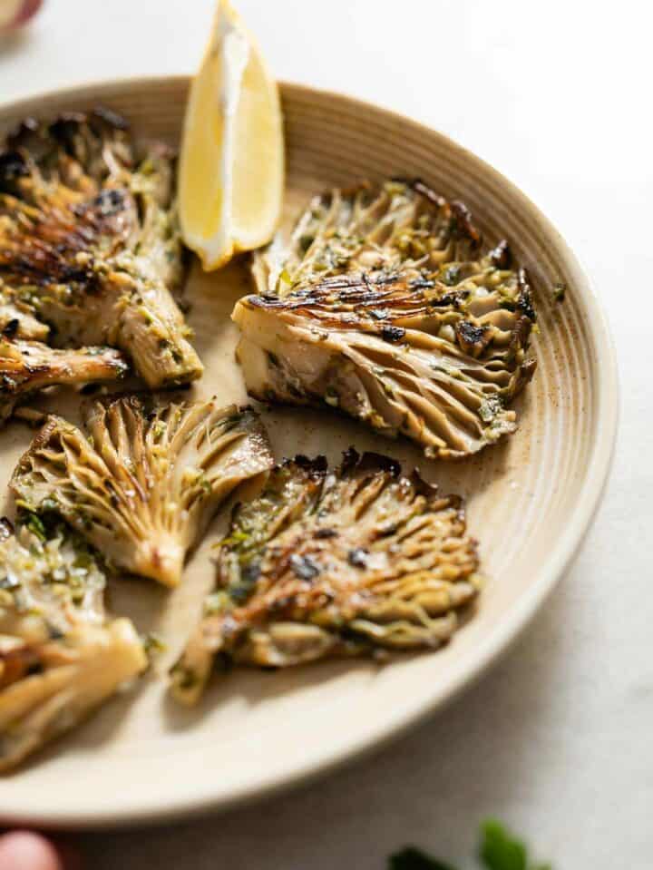 Seared Vegan Oyster Mushroom Recipe