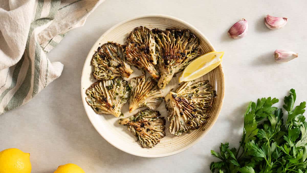 Seared Vegan Oyster Mushroom Recipe