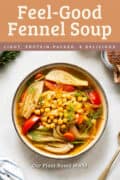 fennel soup pinterest image.