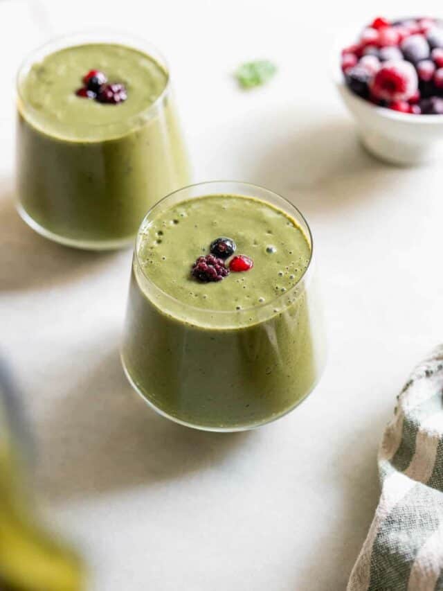 Healthy Green Smoothie for Weight Loss