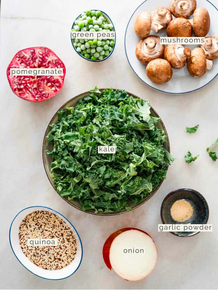 Easy Kale and Quinoa Salad