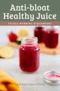 juice for bloating pin.