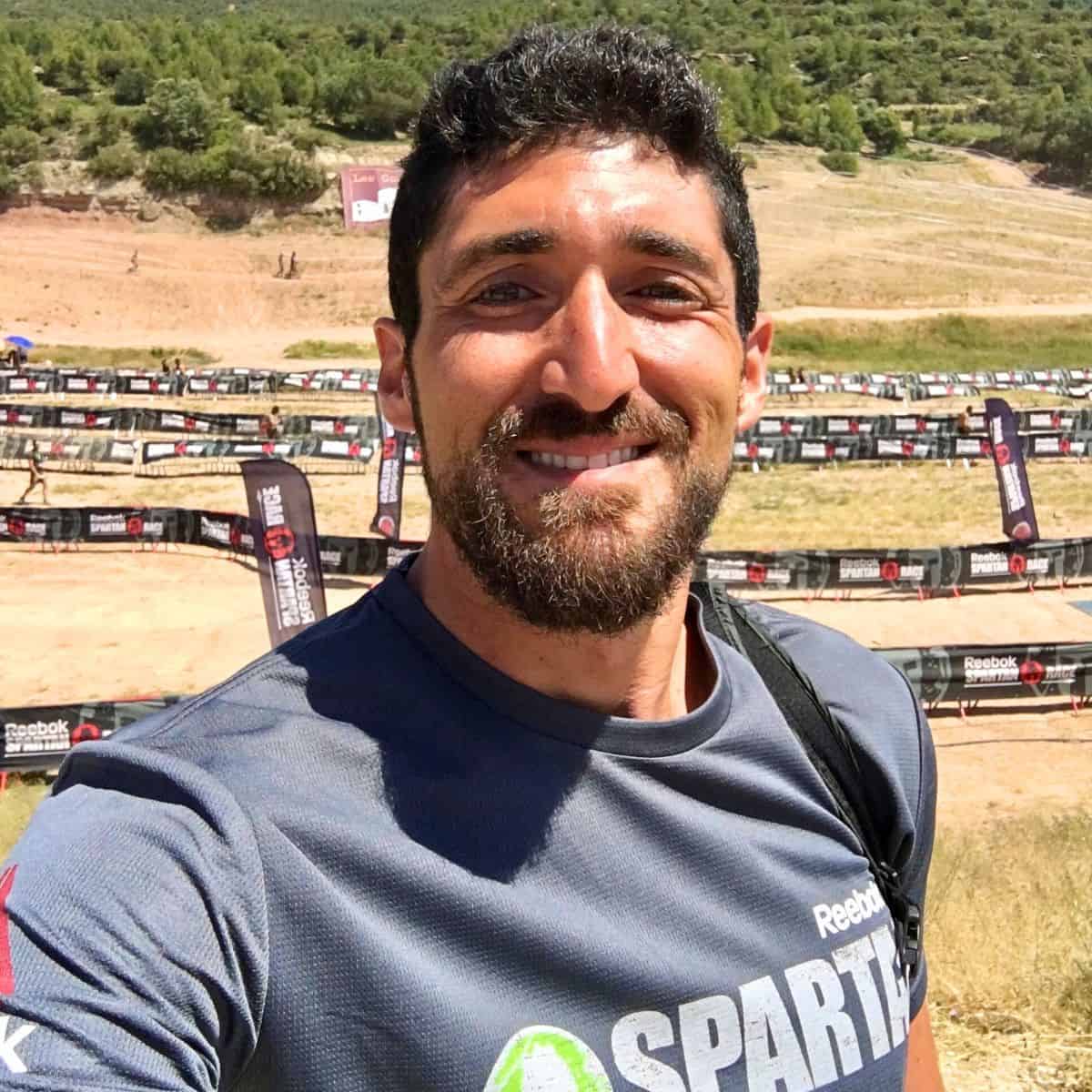 Mitri at a spartan race headshot