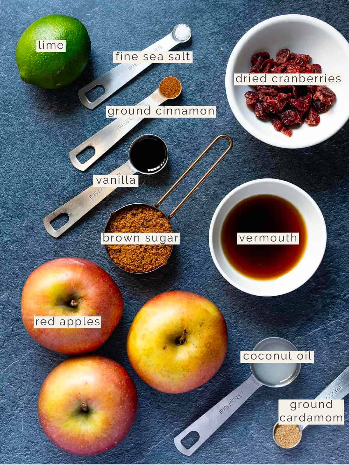 apple empanadas ingredients.